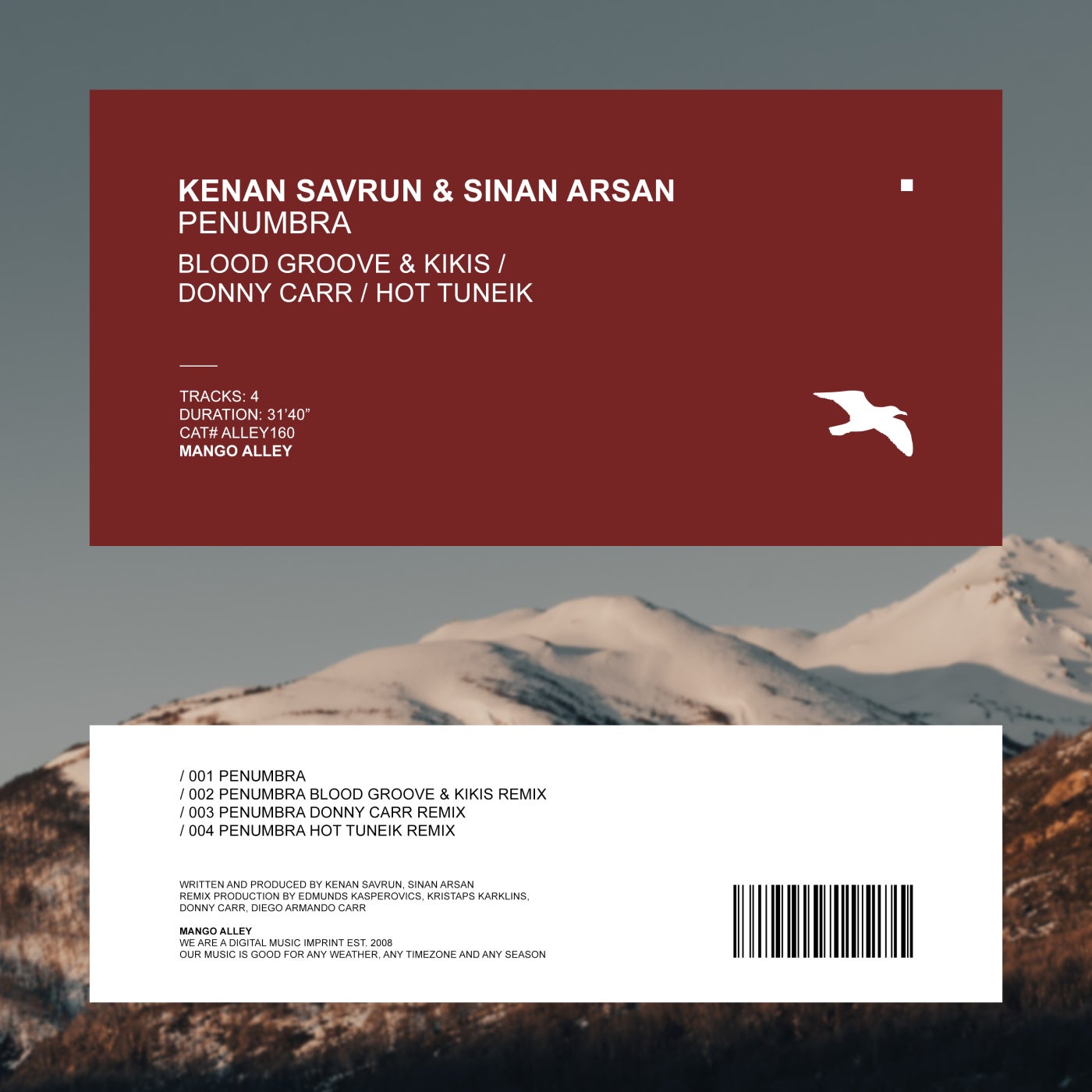 Kenan Savrun & Sinan Arsan - Penumbra [ALLEY160]